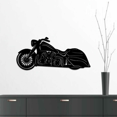 Quadro Escultura de Parede Motocicleta Harley, em Acrílico - comprar online