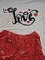 Pijama Adulto Verano con bolsillo Love