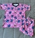 Pijama adulto verano FULL PRINT Stitch navidad rosa