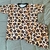 Pijama adulto verano FULL PRINT con bolsillo Animal print