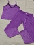 Pijama Morley premium con bolsillo largo Violeta - comprar online