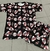 Pijama adulto verano FULL PRINT con bolsillo River Negro