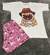 Pijama Adulto Verano con bolsillo Perrito Pug