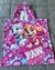 Ponchito infantil Paw patrol rosa