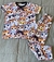 Pijama infantil media estación FULL PRINT Gatito Colores - comprar online