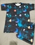 Pijama adulto verano FULL PRINT con bolsillo Galaxia - comprar online