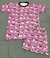 Pijama adulto verano FULL PRINT con bolsillo Perrito Pug