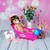 Banheira De Boneca Para Bebê Reborn Rosa Com Acessórios Tilin - comprar online
