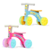 Totoleka Bicicleta de Equilibrio Andador Sem Pedal Rosa Azul