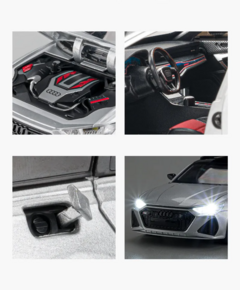 Miniatura Audi RS6 1:24 com som e luz - loja online