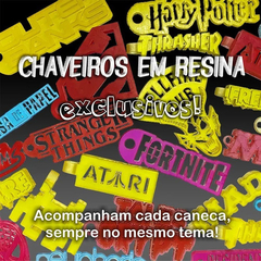 Caneca Harry Potter Bellatrix Brinde: Chaveiro No Mesmo Tema na internet