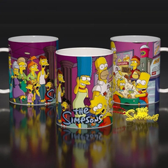 Caneca Os Simpsons TSP2. Grátis: Chaveiro No Mesmo Tema! - comprar online