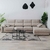 Sofa con chaislonge Fiorella - Comfort Time