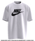 Playera Blanca Nike Diseño basico negro