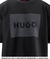 Playera Hugo Boss Negra diseño gris en internet