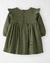 Vestido Infantil Menina Bordado Verde Carter's - comprar online