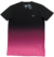 Camiseta Masculina Preta e Rosa Hollister