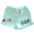 Short Azul Claro Disney Mikey e Minnie Gap