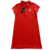 Vestido Infantil Menina Vermelho Polo Ralph Lauren