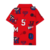 Camiseta Infantil Menino Polo Vermelha Estampa Logo Tommy Hilfiger - comprar online