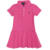 Vestido Infantil Menina Babado Rosa Polo Ralph Lauren