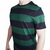 Camiseta Masculina Verde Com Marinho Tommy Hilfiger na internet