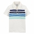 Camiseta Menino Polo Branca Com Listras Carter's