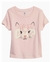 Blusa Infantil Menina Gatinho Gap