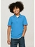 Camiseta Infantil Menino Polo Azul Tommy Hilfiger