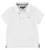 Camiseta Infantil Menino Polo Branca Tommy Hilfiger