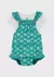 Romper Infantil Menina Verde Com Blusa Carter’s