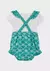 Romper Infantil Menina Verde Com Blusa Carter’s - comprar online