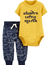 Conjunto Infantil Menino Amarelo/Azul Marinho DADDY`S LITTLE HELPER Carter`s