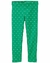 Calca Legging Infantil Menina Verde Poa Carters