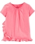 Blusa Infantil Menina Com Gliter Salmao Carter`s