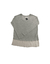 Blusa Feminina Adulto Cinza Lurex Abercrombie