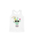 Blusa Regata Infantil Menina Branca Cacto Carter's