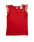 Blusa Regata Infantil Menina Babado Listrado na Cava Carter's