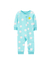 Macacao Infantil Menina Azul Sol Carter's