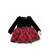 Vestido Infantil Menina Xadrez Com Preto Cat &Jack