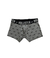 Cueca Masculina Boxer Cinza Estampada Hollister