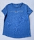 Blusa Infantil Menina Azul manga curta Tommy Hilfiger