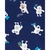 Pijama Carter s Monstrinhos Azul Marinho Menino - comprar online