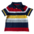 Camiseta Infantil Menino Polo Listra Amarela Tommy Hilfiger