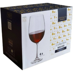 CRISTAL TAÇA BORDEAUX MILVUS