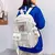 Mochila Feminina Escolar Passeio Coreano Grande Capacidade C