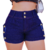 Short Feminino Jeans Short Curto Jeans Feminino Jeans Luxo - SKU 321019