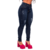 Calça Jeans Feminina Lisa com detalhe moderno - SKU 3402