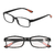 Óculos de leitura ultra-leves,flexíveis, ampliação, ace - comprar online