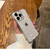 Capa de telefone macia transparente para iPhone, capa protetora à prova de choq na internet